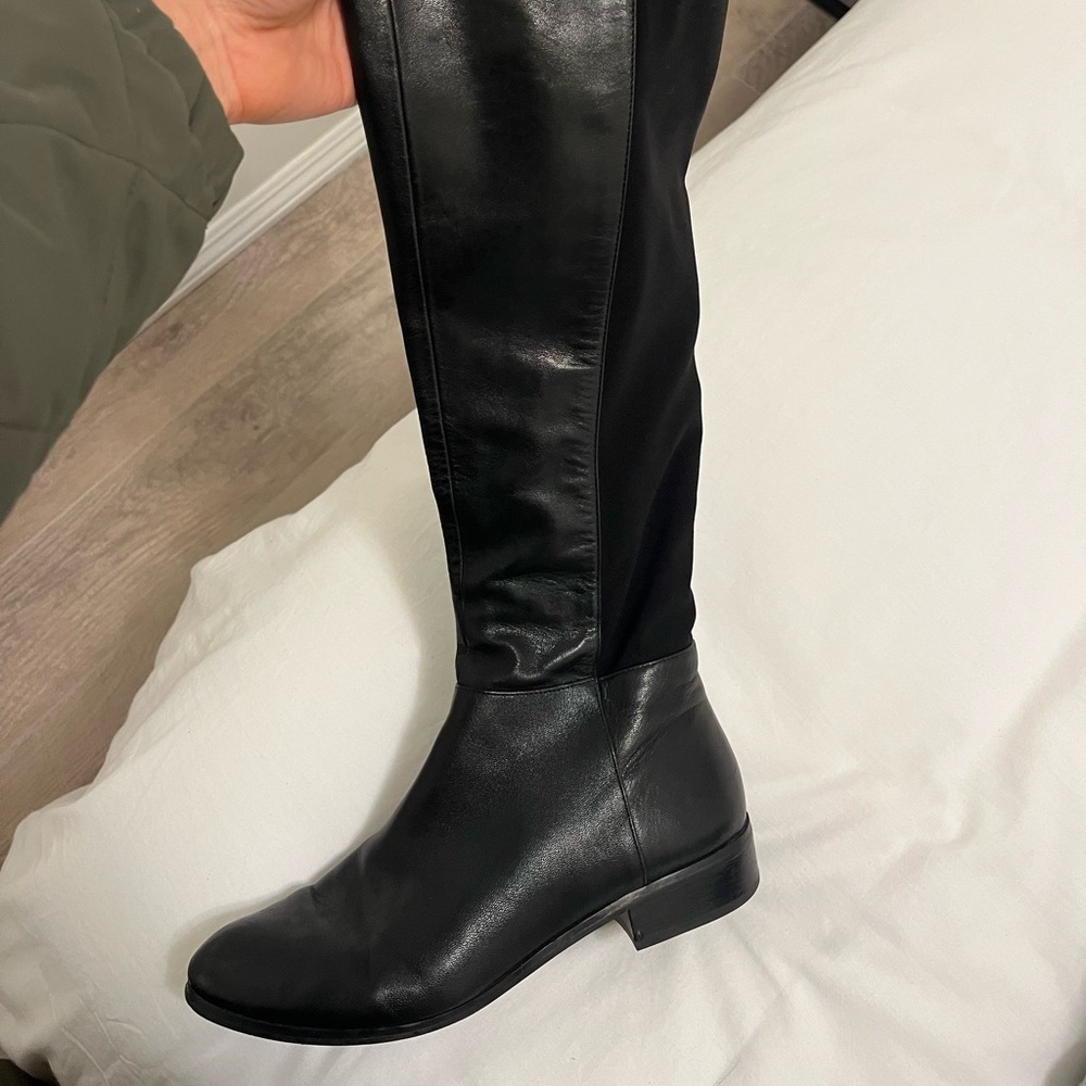 Michael Kors Leather Boots - Picture 2 of 4